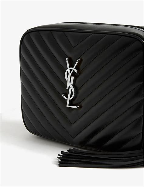 Saint Laurent Lou Quilted Camera Bag .